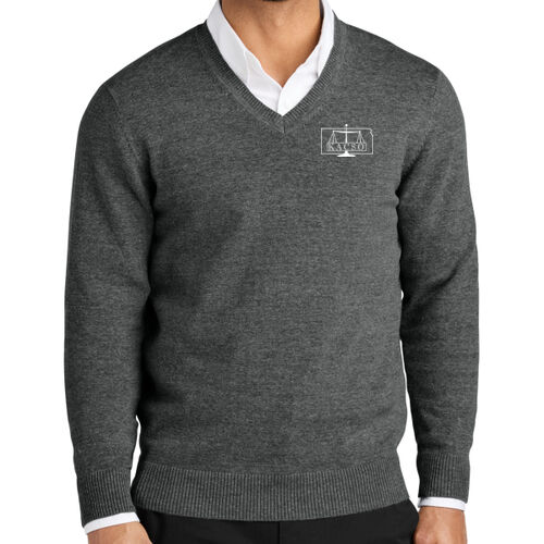 E1 - Port Authority SW2850 Easy Care V Neck Sweater Thumbnail